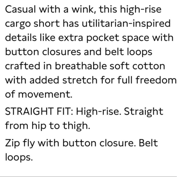 NWOT Banana Republic Shorts​ - Picture 5 of 5